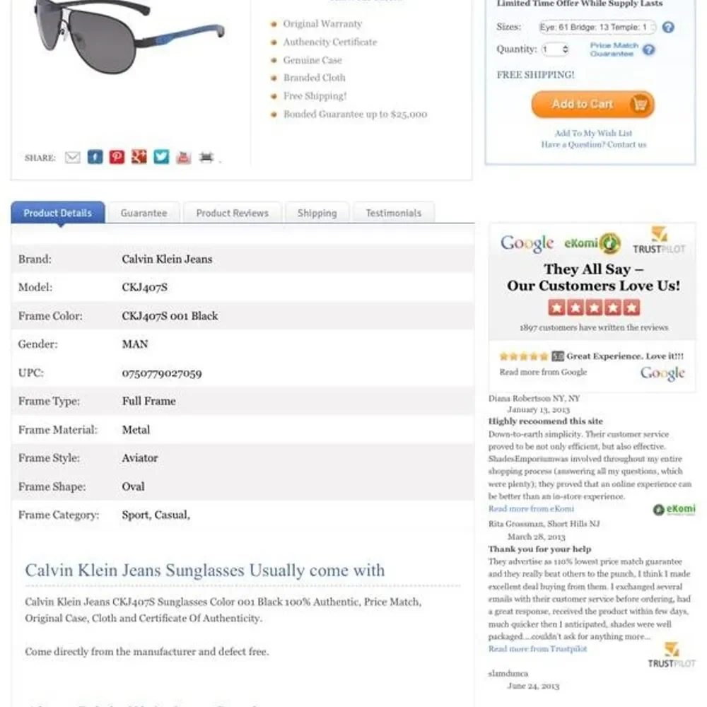 Calvin-Klein-Jeans Unisex Grey and Silver Sunglasses